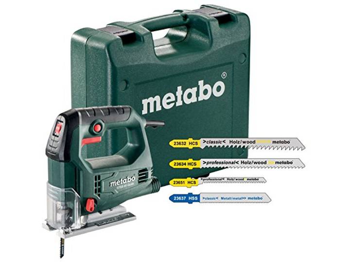 Metabo STEB 65 Quick Point sägeinklusivive 20 pièces pour scie sauteuse Assortiment\, 1\, vert/gris/noir/rouge\, 690920000
