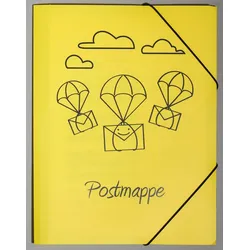 PAGNA Sammelmappe Postmappe DIN A4 gelb