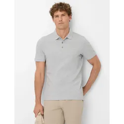 Brax Herren Polo Style PETE platin, hellgrau, Gr. XL