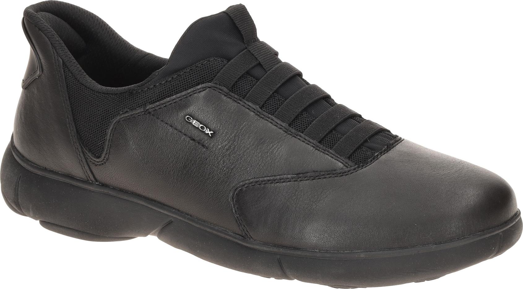 Geox NEBULA 2.0 PLUS Herrenschuhe - Slipper - Halbschuhe schwarz NEU