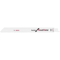 Bosch Professional Zubehör, Sägeblatt, Säbelsägeblatt S 1122 HF, Flexible for Wood and Metal, 25er-Pack