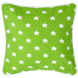 KISSENHÜLLE Sterne 30/30 cm, 100% Baumwolle