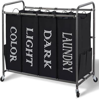 No Laundry Sorter 4 Section