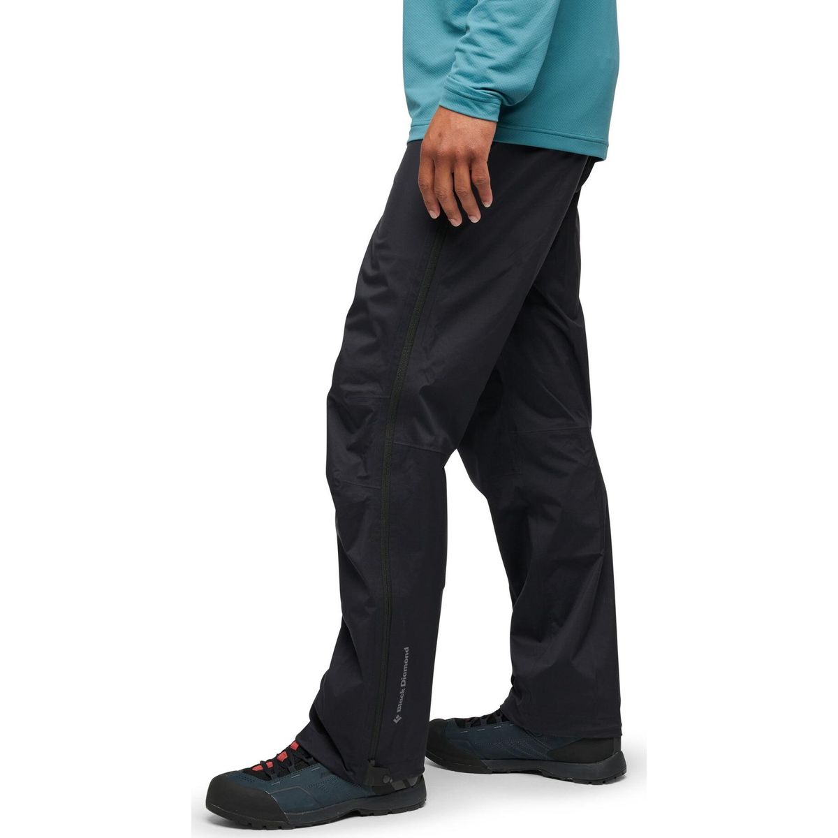 Black Diamond M Fineline Strch Full Zip Pants Long black (0002) LRG AP7410440002LRG1