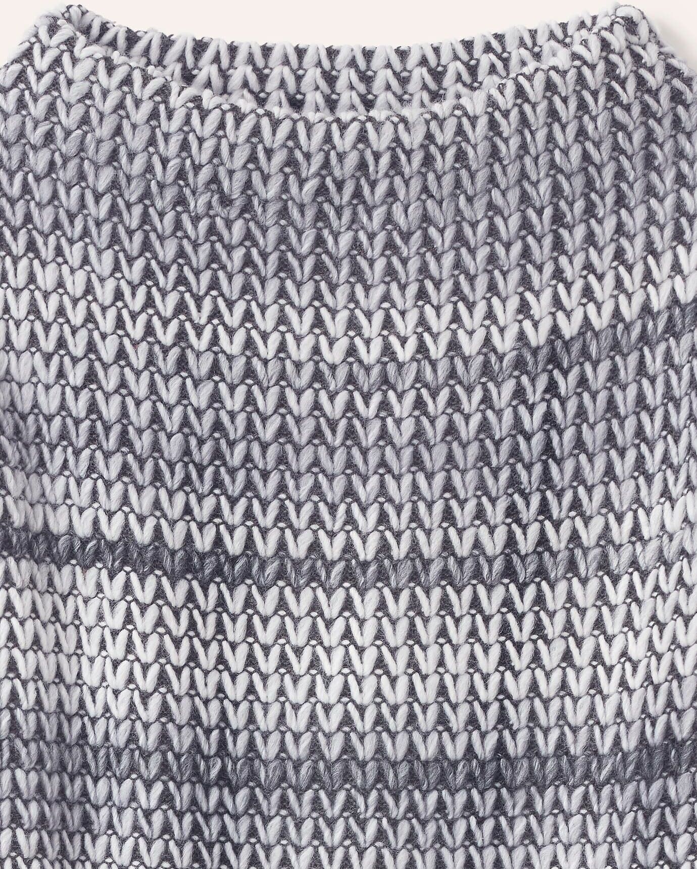 Walbusch Grobstrick-Pullover Farbverlauf, , Farbe Lila, 52, hergestellt in Europa Baumwollmix Damen
