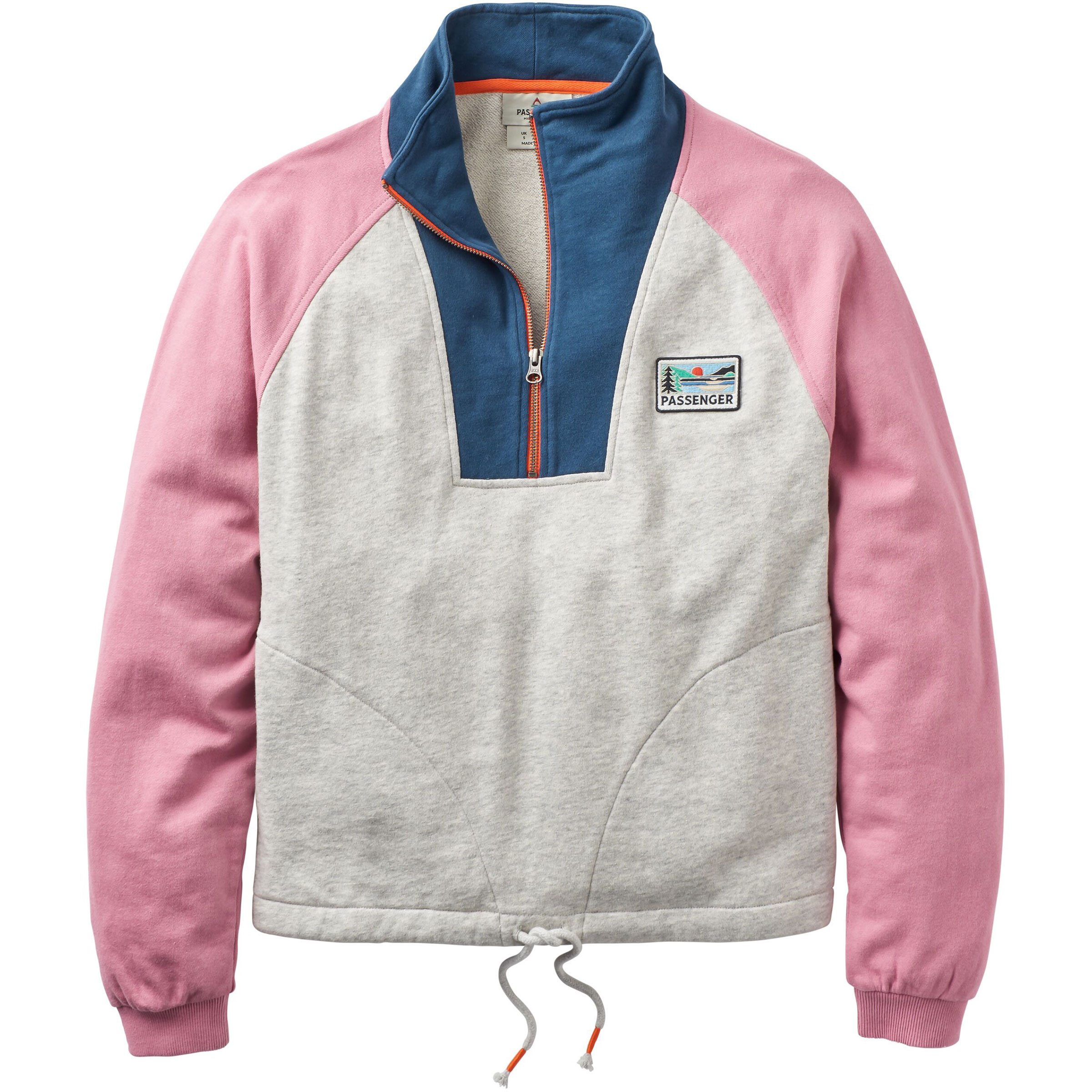 Passenger Jazz Damen Pullover grau Größe M Lifestyle Widerstandsfähig