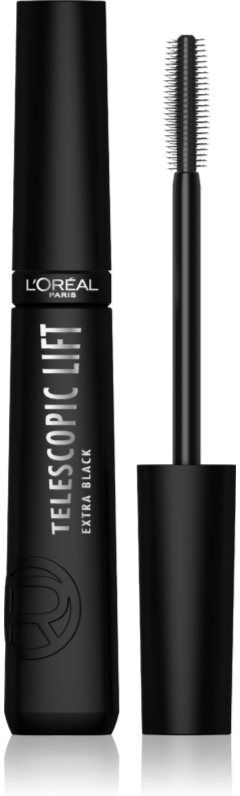 L’Oréal Paris Telescopic Lift Extra Black mascara volume extra noir pour des cils volumisés et courbés 9.9 ml