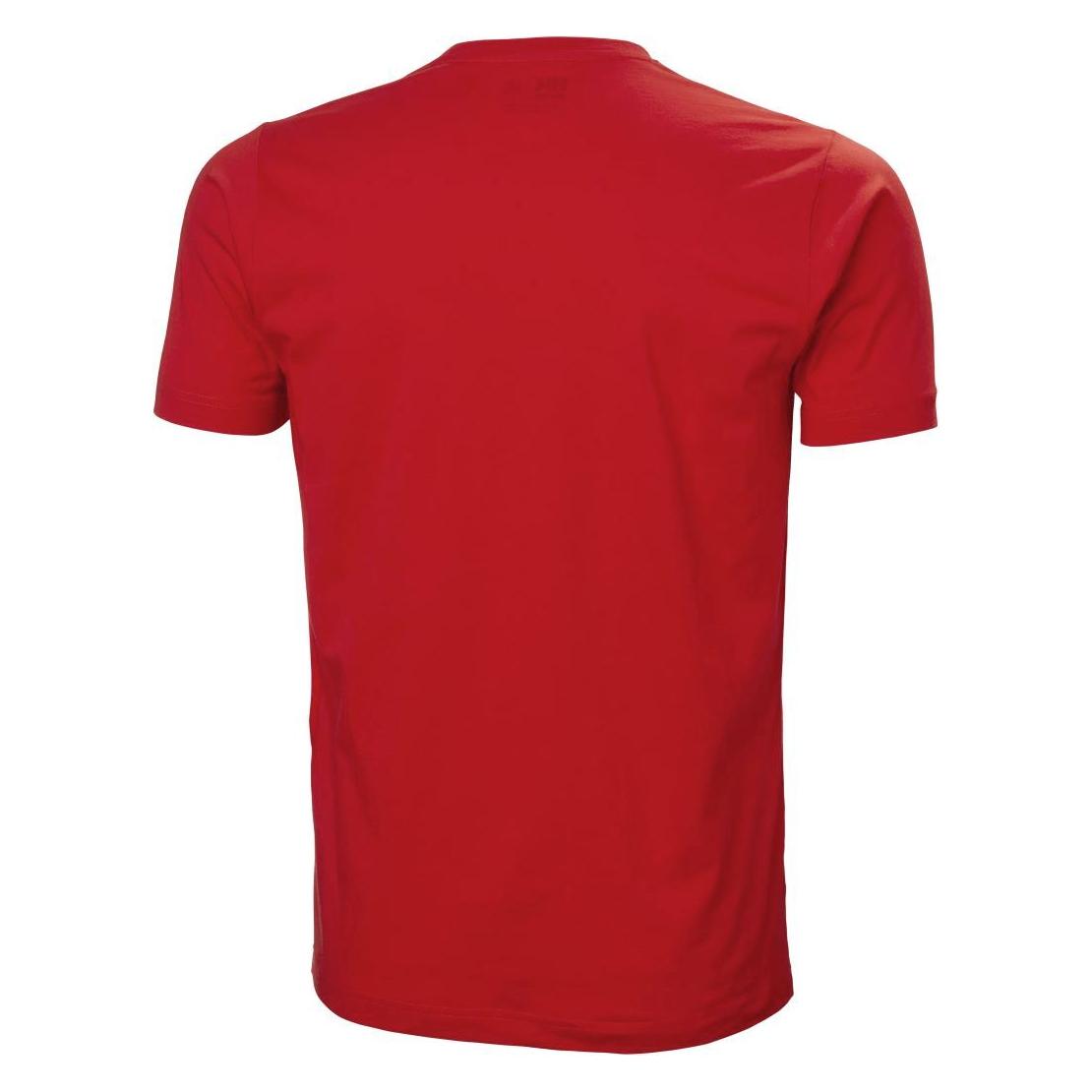 Helly Hansen Workwear Marškinėliai HELLY HANSEN Manchester T-Shirt, raudoni XL (XL) (39241138)