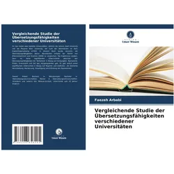 Vergleichende Studie der Übersetzungsfähigkeiten verschiedener Universitäten, Ratgeber von Faezeh Arbabi