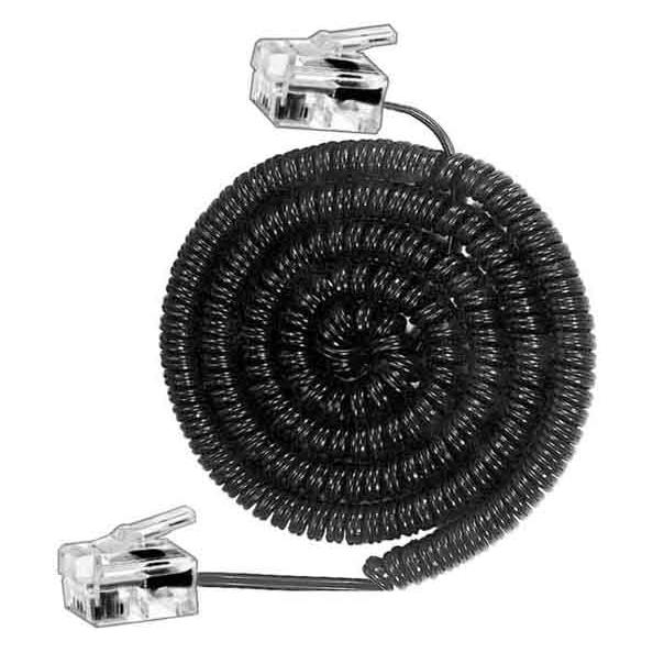 E+P T 15 2m Schwarz Telefonkabel (23789269)