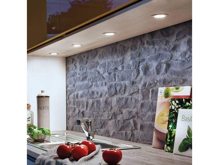 Hera LED-leuchte Dynamic FR 55 CCT 55, dimmbar, alu / grau / zink, für Wohn- / Esszimmer, Kunststoff, Modern