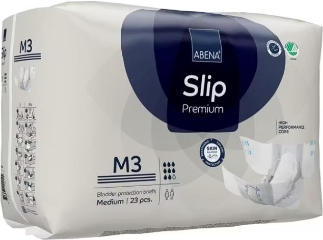 Abena Slip Premium Fralda M3 23 unidades