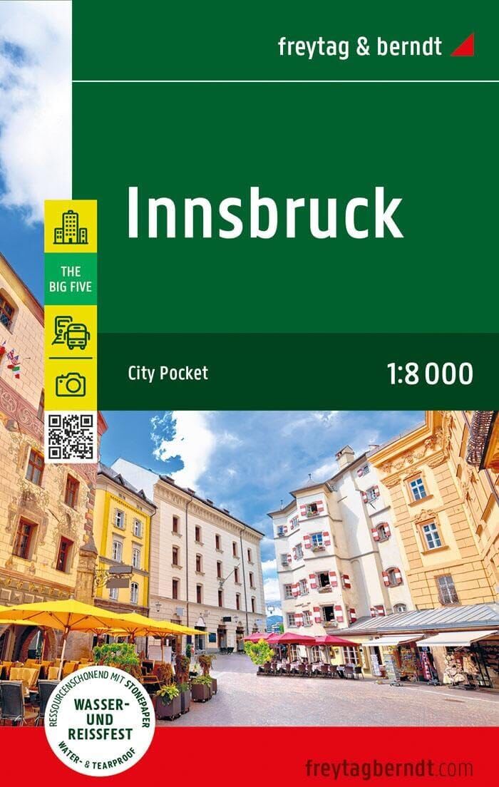 Plan de poche - Innsbruck   Freytag & Berndt
