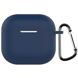 Cover-Discount Silikoncase Schutzhülle (Ladecase Hülle), Kopfhörertasche + Schutzhülle, Blau