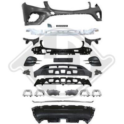 DIEDERICHS Stoßfänger HD Tuning 1656350 vorne