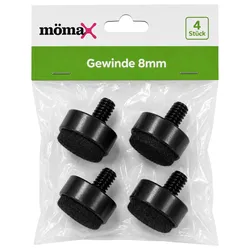 Filzgleiter Gert Schwarz, 4er Set
