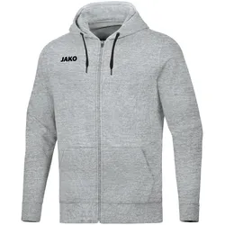 Jako JAKO Base Team Kapuzenjacke hellgrau meliert 34