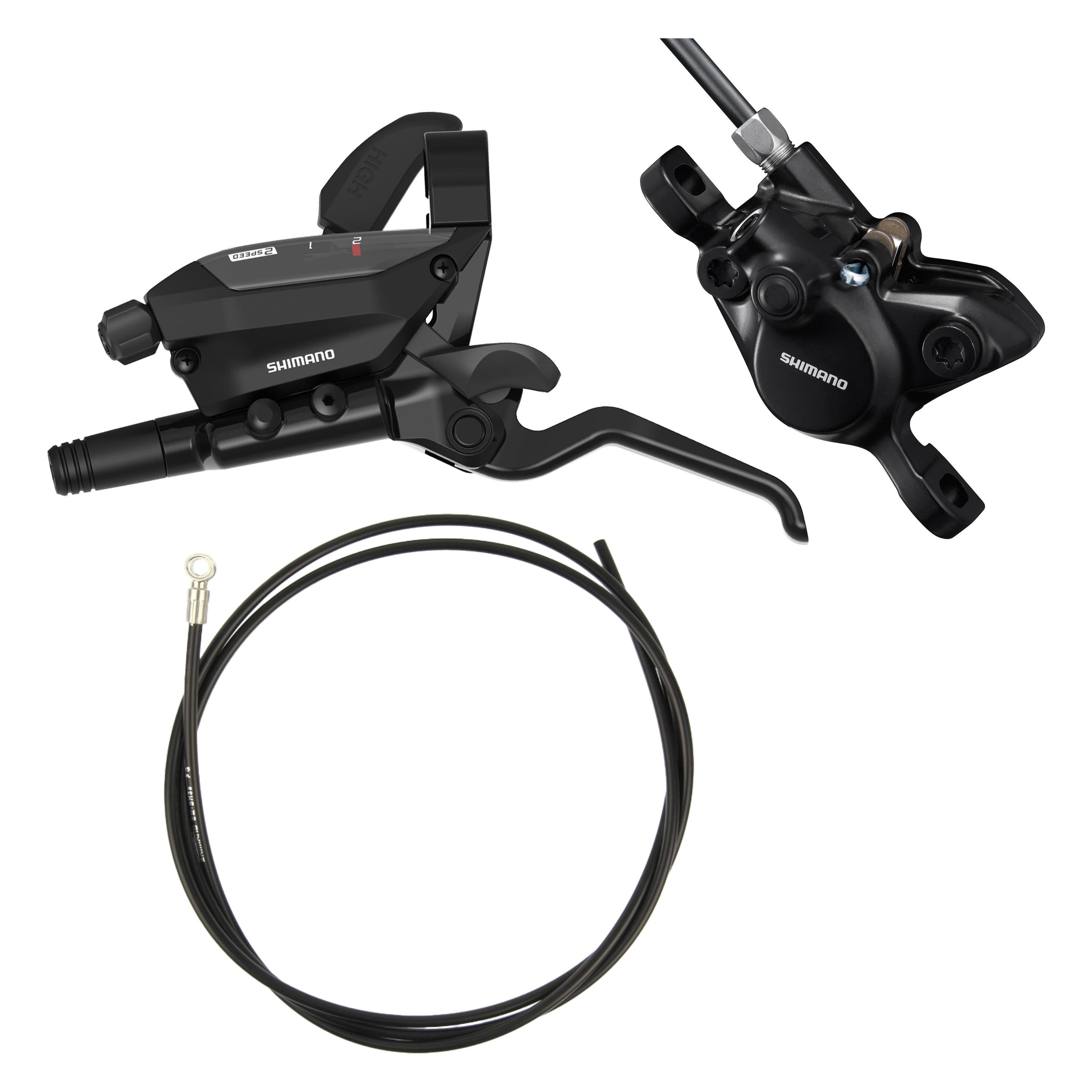 Shimano Scheibenbremsen-Set ALTUS BR-MT200 mit ST-EF515 (Vorne + Hinten) (EEF515J2FPRA100P)