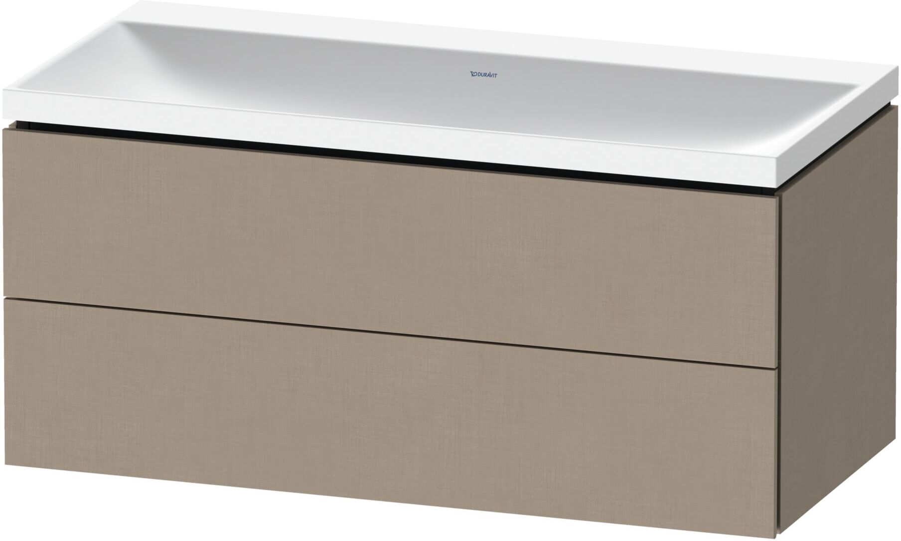Duravit Möbel-Set L-Cube 100x48x48cm, o. Hahnl., lei, 2 Schub. (LC6952N75750000)