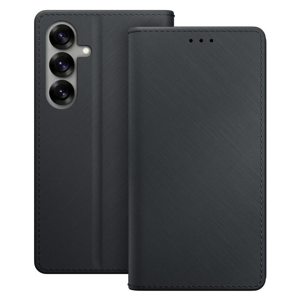 3MK Wallet Case for Samsung Galaxy S25 - Black (Samsung Galaxy S25) (W-3WalCas-SGS25-0)