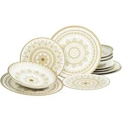 CreaTable Mandala, Teller, Gold