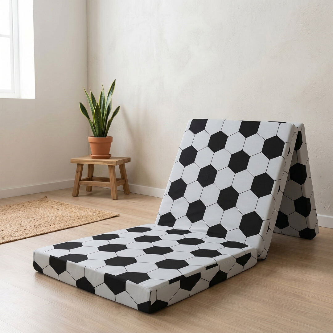 Dull Symple Stuff Foam Mattress Black/White