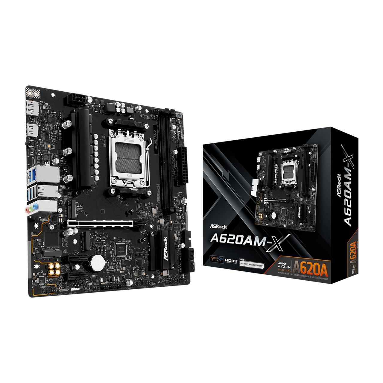 ASRock A620AM-X AMD A620A So.AM5 DDR5 µATX Retail