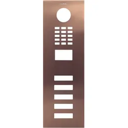 DoorBird D2105V Frontblende – Bronze-Optik (PVD)