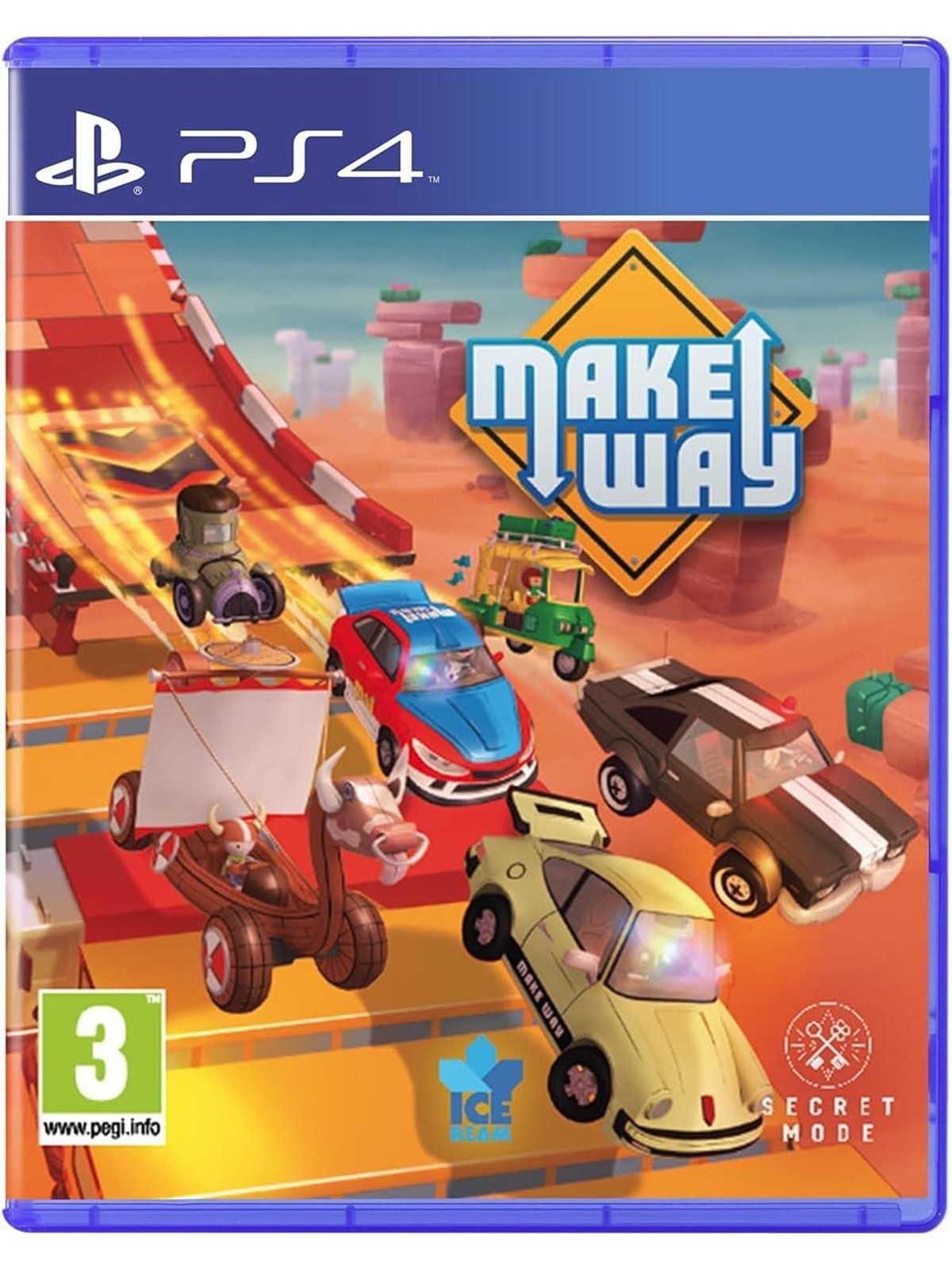 Make Way - Sony PlayStation 4 - Rennspiel - PEGI 3