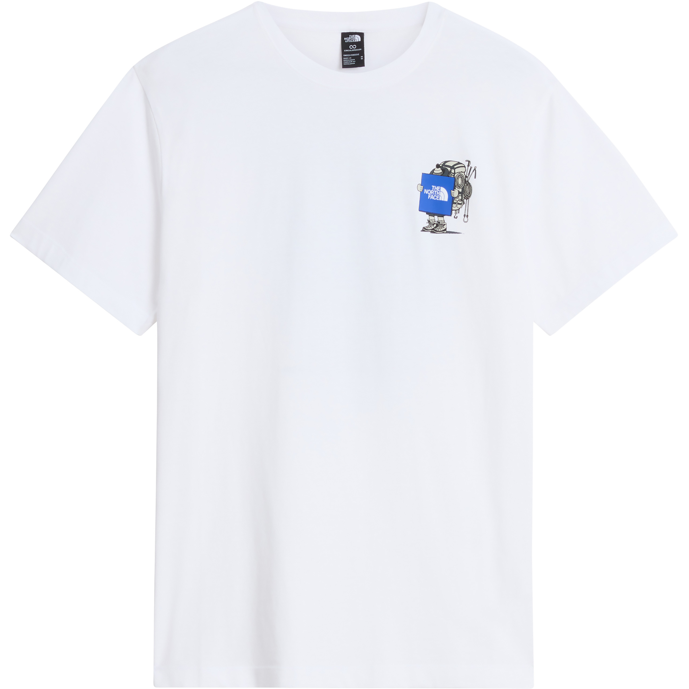 The North Face Gear Up Get Out Graphic Herren T-Shirts weiss Größe L Lifestyle Atmungsaktiv