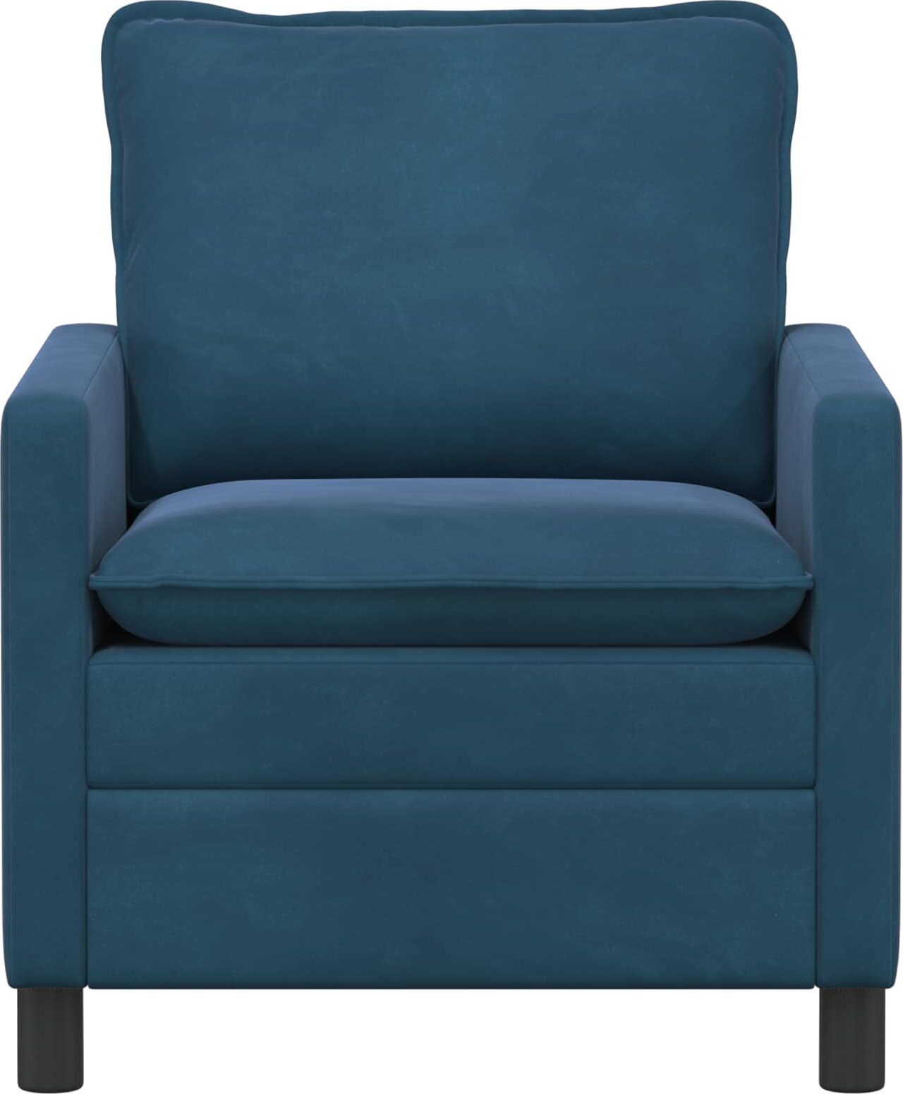 vidaXL Canapé Bleu Velours
