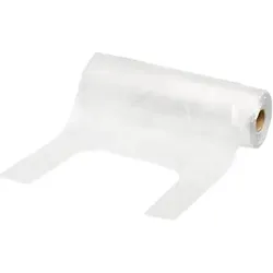 Hemdchentragetaschen auf Rolle Obst & Gemüse HDPE Transparent 22+12×48 cm 10 μm – 3000 Stück RyanPack