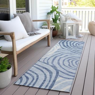 Addison Rugs Machine Washable Indoor/ Outdoor Chantille Contemporary Dimensions Rug