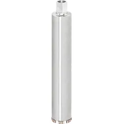 Diamant-Nass-Bohrkrone lasergeschweißt, Anschluss: 1 1/4'' UNC, Größe: 62x450 mm