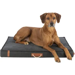 Trixie BE NORDIC Matratze Föhr, 80 × 55 cm, Schwarz (Hund), Hundebett + Katzenbett