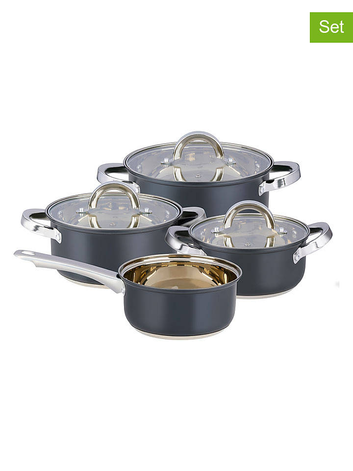 Alpina 7tlg. Kochgeschirr-Set in Grau - onesize