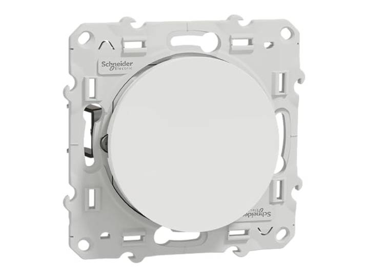 Schneider Electric - Odace\, va-et-vient Blanc\, 10 A à griffes - S525204