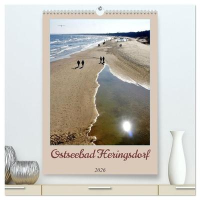 Ostseebad Heringsdorf (hochwertiger Premium Wandkalender 2026 DIN A2 hoch), Kunstdruck in Hochglanz
