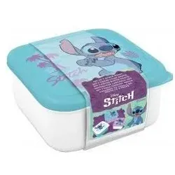 Stor DISNEY - Stitch - Boîtes à Snack - 3 pcs, Lunchbox, Mehrfarbig