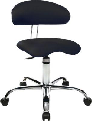 Hocker Sitness 40, 3-dimensional beweglich, schwarz