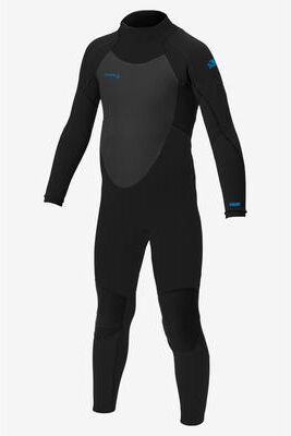 O'Neill s Youth Epic 3/2mm Back Zip Full Wetsuit in Black, Size 8