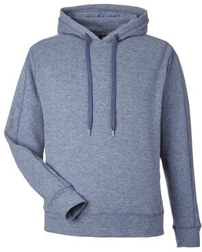 J America 8740JA Jam Adt Electric Flc Hood T-Shirt in Midnight size Large   90% polyester, 10% spandex