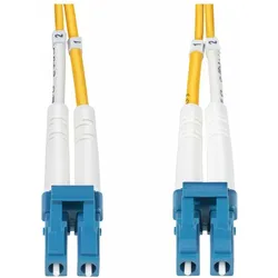 StarTech com 30 Meter LWL Patchkabel LC LC (UPC) Singlemode OS2 Duplex, 9/125μm, 10Gbit, Biegeunempf (30 m), Netzwerkkabel