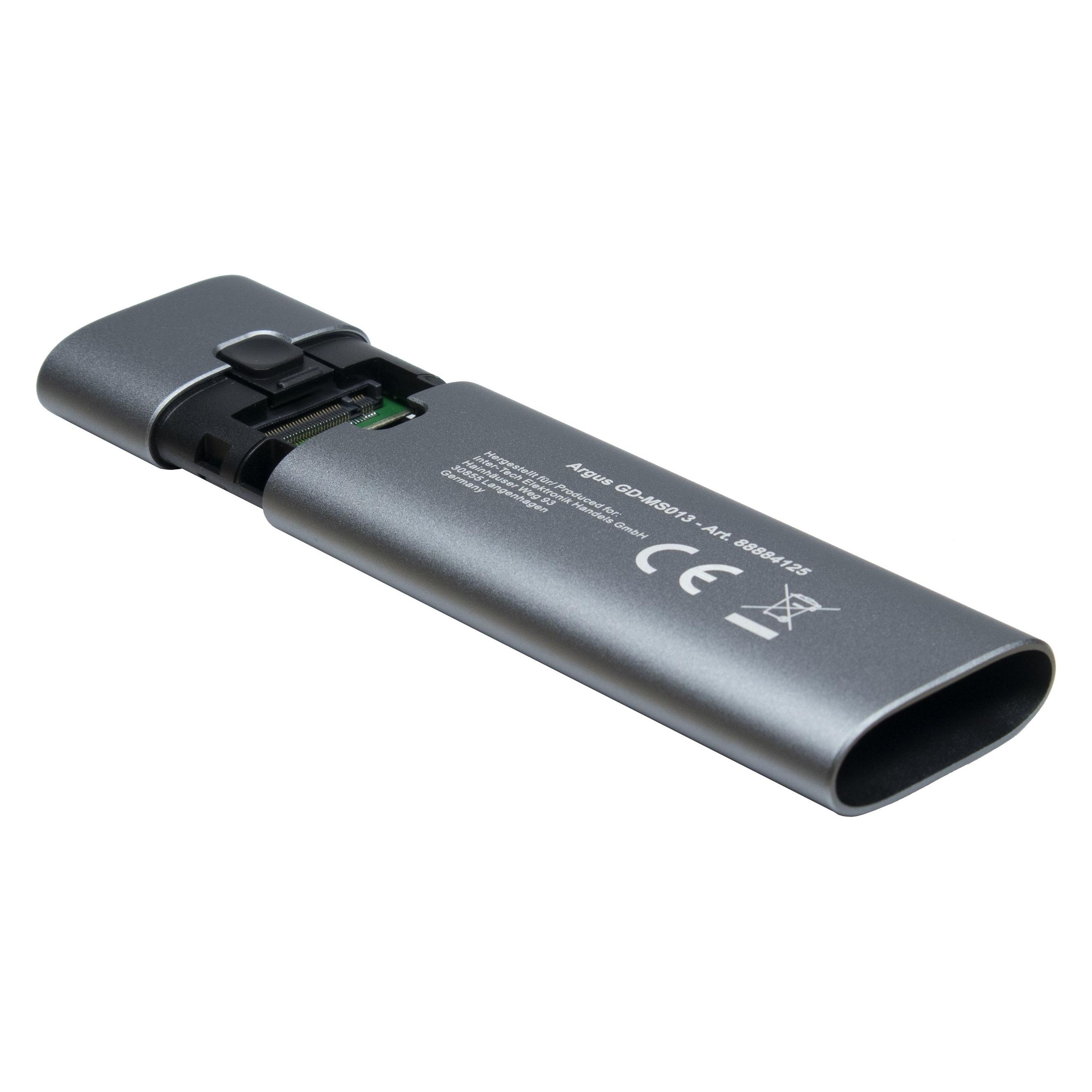 Intertech INTER-TECH GD-MS013 Gehäuse für M.2 SSDs (M.2) (88884125)
