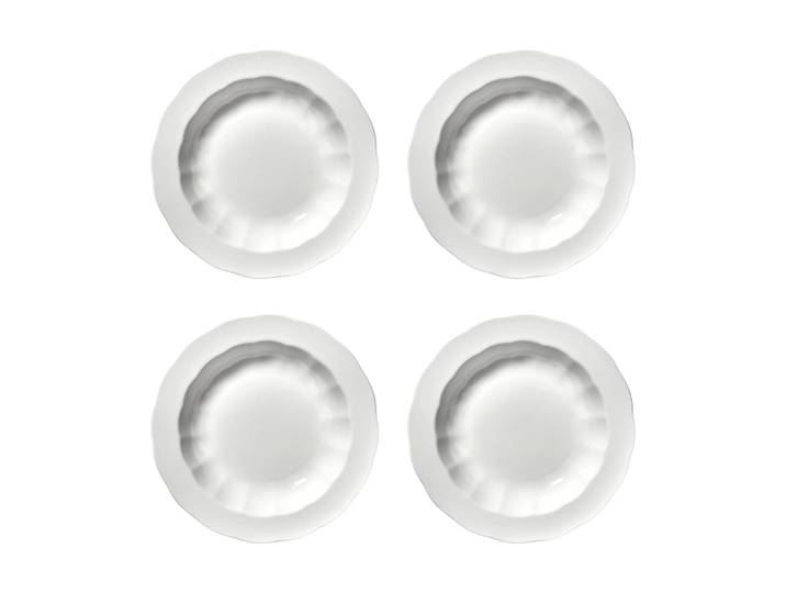 Serax Assiette creuse Silhouette S Ø21,5 cm lot de 4 Blanc