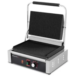 Professioneller Panini-Grill 1800W – Gerillte Hochleistungsplatte – Ideal für Imbiss & Gastronomie – EquipementPro