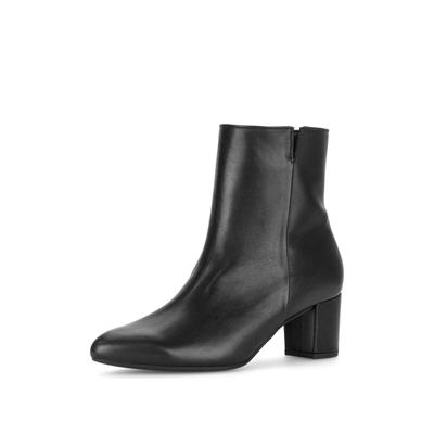 Stiefelette GABOR "Elegante Stiefelette", Damen, Gr. 38, schwarz, Schuhe Stiefelette