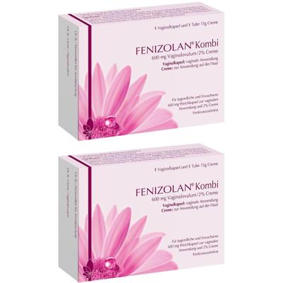 Fenizolan Kombi 600 mg Vaginalovulum+2% Creme 2x 2x1 St Kombipackung