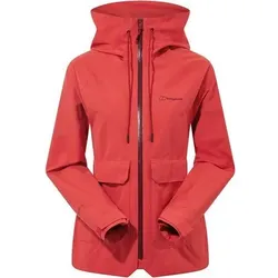 BERGHAUS Berghaus Damen Funktionsjacke W HIGHRAISE JACKET, Größe 10 in Rot Rot