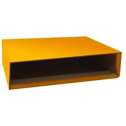 OEM Mikro-Wellpappschachtel für Aktenordner L80 310x290 (Gelb)